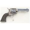 Image 1 : Colt Single Action Army revolver, .45  caliber, 4-3/4” barrel, blue and case  hardened finish, hardr