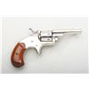 Image 3 : Colt model 1872 .22 caliber seven-shot  Opentop revolver, nickel plated, varnish  rosewood grips, in