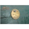 Image 3 : Original Wells Fargo strong-box with marked  lock and key. Lettering not visible. Approx.  10-20% or