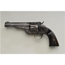 Smith & Wesson Schofield model .45 caliber  revolver, US Marked butt, serial #4408, blue  finish, wo