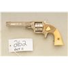Image 2 : Presentation engraved and inscribed cup-fire  revolver by Merwin & Bray of New York showing  nickel 