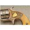 Image 3 : Presentation engraved and inscribed cup-fire  revolver by Merwin & Bray of New York showing  nickel 