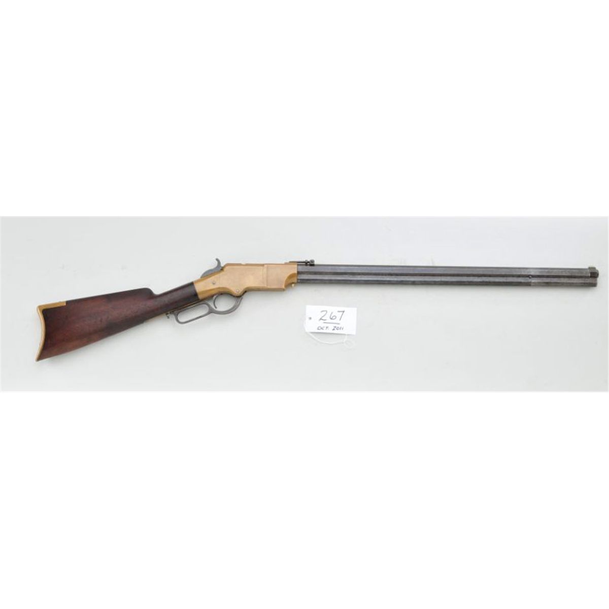 1860 Henry rifle, first model, .44 Henry rimfire caliber, serial #1291 ...