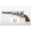 Image 2 : Colt 1851 Navy revolver, .36 caliber  percussion, US Martially issued, slight  traces of blue and ca