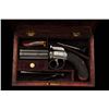 Image 2 : Pair of high-quality percussion two-shot  turn-barrel pistols by Wilson of London in  their original