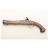 Image 2 : Mid 17th century blunderbuss pistol signed  Mariano on barrel of Italian origin. Iron  mounted, full