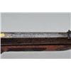 Image 8 : Germanic percussion Jaeger rifle signed “Aug  Preize” in silver on lock. The rifle   measures 43-1/2