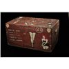 Image 1 : Authentic U.S.M.C. wood soldier’s trunk  approx. 30” wide, 18” from front to back and  15” deep in o