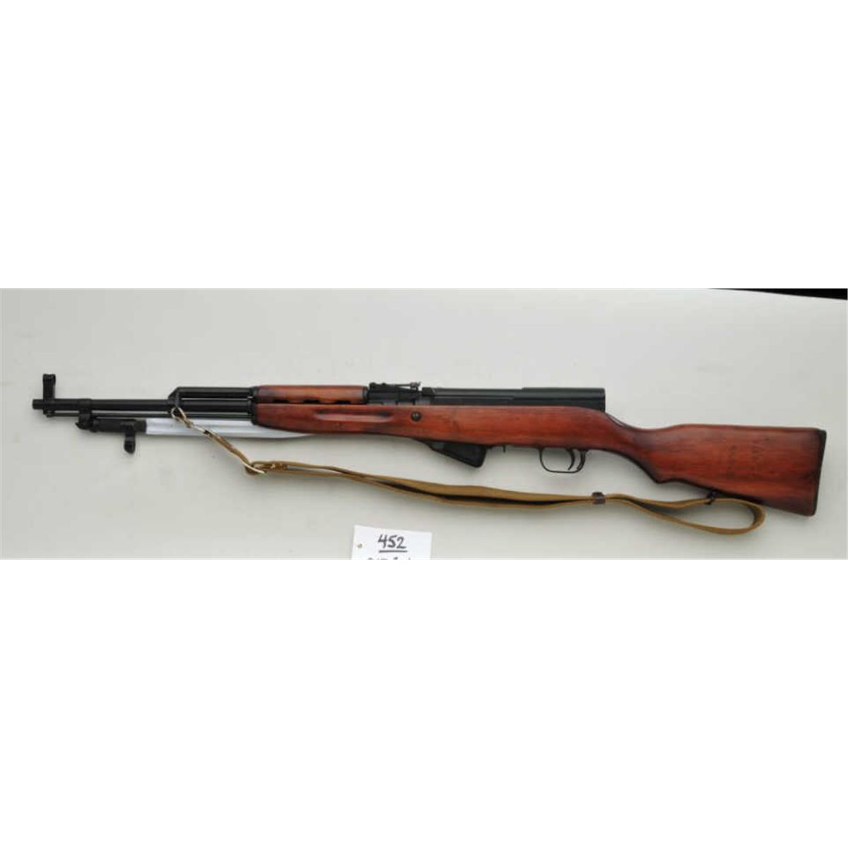 Russian SKS semi-auto rifle, 7.62mm cal., import marked, 19-1/2” barrel ...