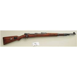 German K98 bolt-action military rifle, nazi  proofed, 7.92mm cal., 24” barrel, receiver  coded byf 4