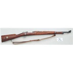 Swedish Model 1938 Mauser bolt-action  military rifle, 8mm cal., 24” barrel,  military black finish,