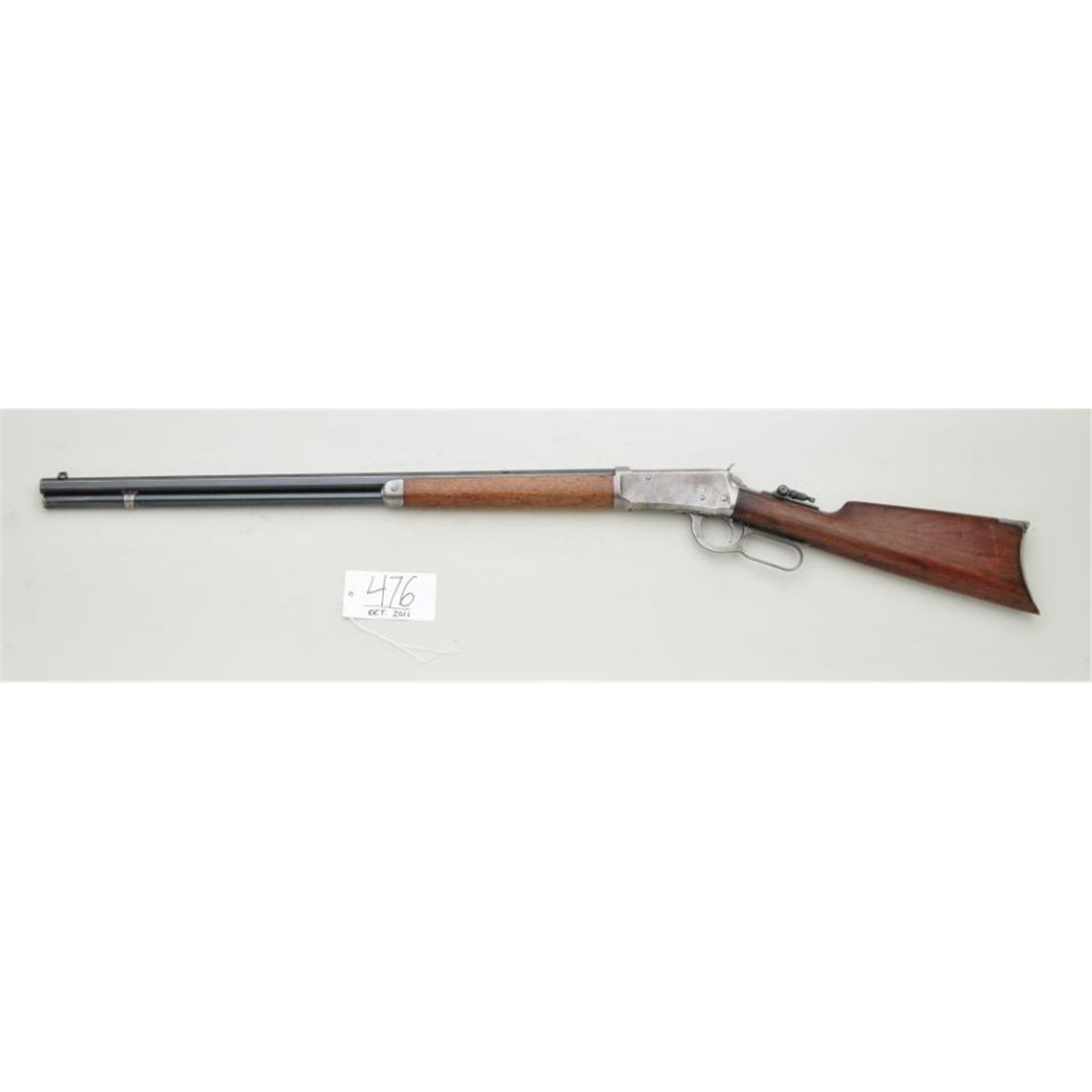Winchester Model 1894 lever action rifle, .30 WCF cal., 26” nickel