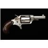 Image 1 : Colt New Line .32 caliber revolver, nickel  plated, rosewood grips, serial #10160. The  revolver rem