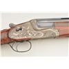 Image 4 : Special Order High-Grade Merkel12ga  over/under shotgun, elaborately engraved with  panels of game s