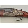 Image 7 : Special Order High-Grade Merkel12ga  over/under shotgun, elaborately engraved with  panels of game s