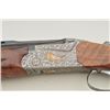 Image 11 : SKB model 686 20ga over/under shotgun,  limited edition one-of-a-kind engraved by  Angelo Bee. 28” b