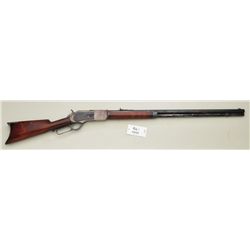 Ensemble consisting of 1876 Winchester rifle,  .45-75 caliber, 30” octagon barrel, full  magazine, f