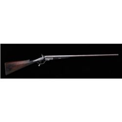 James Purdey under-lever side by side 12ga  blackpowder exposed hammer shotgun in its  original case