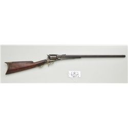 Original Remington revolving percussion  rifle, non-factory conversion, .38 cal., 24”  octagon barre