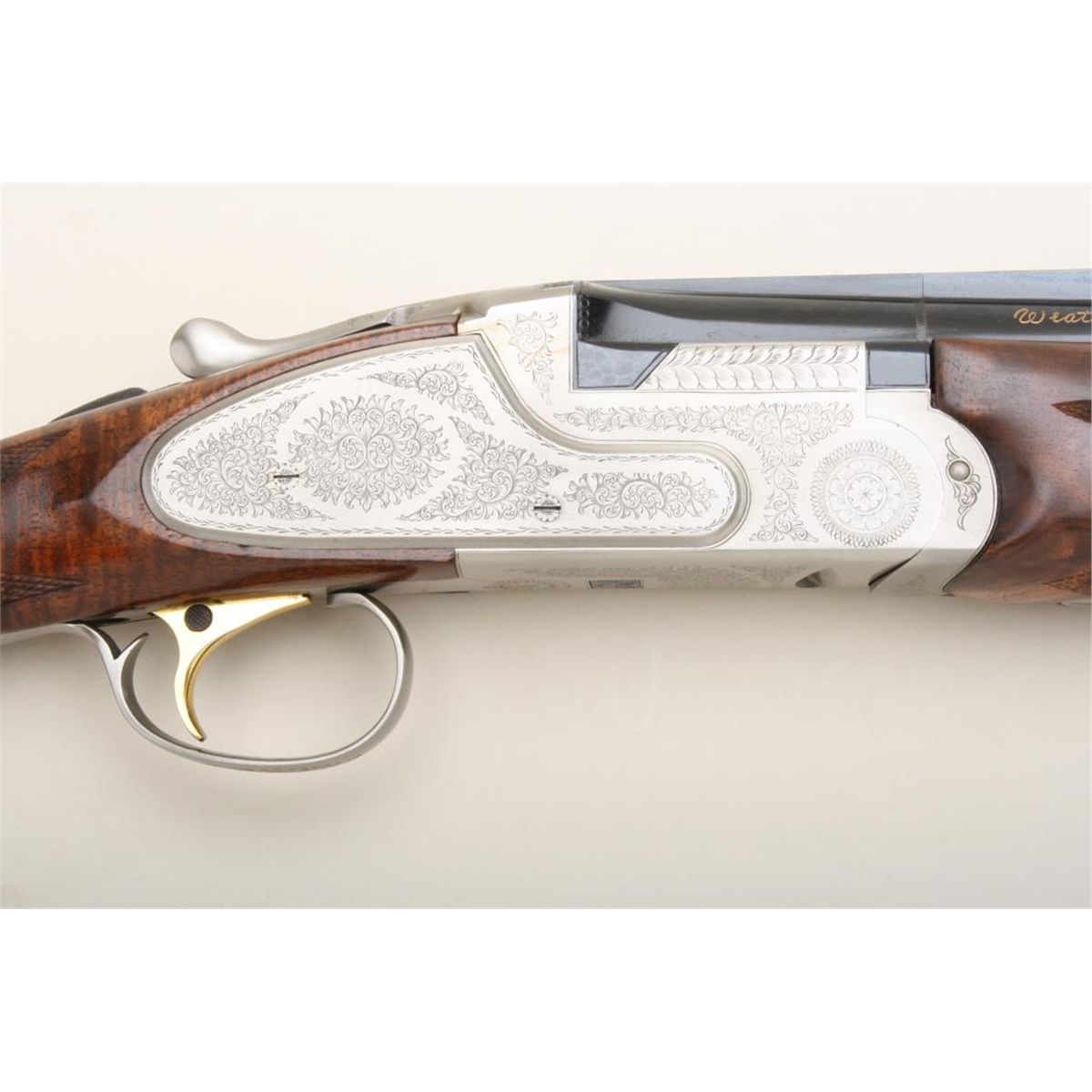 Weatherby Athena V Classic Field, 12ga, 28” over/under shotgun showing ...