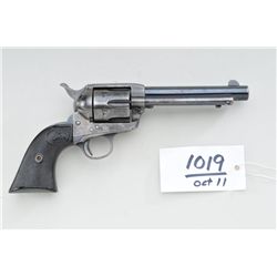 Colt Single Action Army revolver, .41  caliber, 5-1/2” barrel, blue and case  hardened finish, hardr