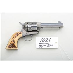 Colt Single Action Army revolver army  revolver, .45 caliber, 4-3/4” barrel, blue  and case hardened
