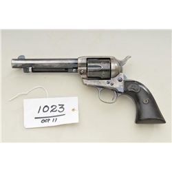 Colt Single Action Army revolver, .38-40  caliber, 5-1/2” barrel, blue and case  hardened finish, ha