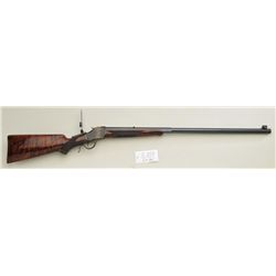 Custom highwall deluxe rifle, 30” half-round  half-octagon barrel, #3 weight, .40-90  straight sharp