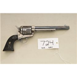 Colt Single Action Army revolver, .44-40  caliber, 7-1/2” barrel, blue and case  hardened finish, ha