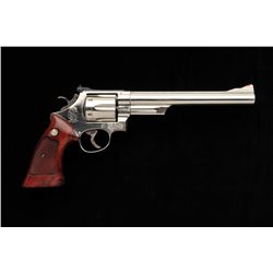 Smith & Wesson Model 29-2 DA revolver, .44  Magnum cal., 8-3/8” barrel, nickel finish,  combat check