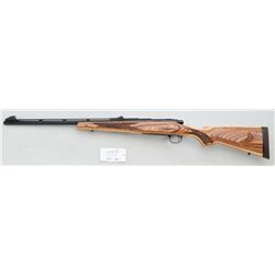 Remington model 673 guide rifle, 22” barrel,  .350 Rem Mag caliber, laminated wood stock,  raised ve