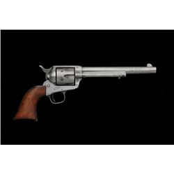 Colt Single Action Army revolver, US Cavalry  series, .45 caliber, 7-1/2” barrel, wood  grips, seria