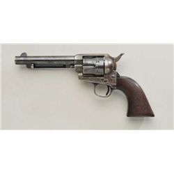 Colt Single Action Army revolver, US  Artillery series, .45 caliber, 5-1/2” barrel,  blue and case h