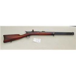 Remington-Keene bolt-action carbine, .45-70  cal., 20” barrel, blue finish, wood half  stock with sl