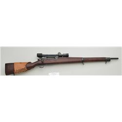 U.S. Remington Model 03-A4 sniper rifle,  .30-06 cal., 24” barrel dated 6-43 with R.A.  and flaming