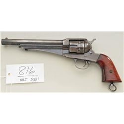 Remington model 1875 single action frontier  revolver, .44-40 caliber, blued finish, wood  grips, la