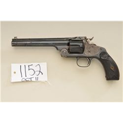 Smith & Wesson Model No. 3 Target Single  Action top-break revolver, .32 cal., 6-1/2”  barrel, blue