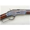 Image 3 : Winchester Model 1873 lever action rifle, .38  WCF cal., 26” octagon barrel, blue finish,  wood stoc