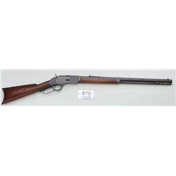 Winchester Model 1873 lever action rifle, .44  WCF cal., 24” barrel, blue finish, wood  stocks, #265
