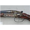 Image 3 : Merkel Luxus grade side by side 16ga  featherweight shotgun showing fancy factory  flush gold inlaid