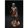 Image 1 : Original bronze entitled Maasai by Robert W.  Broshers, numbered 1 of only 35. Dated 1997.  The bron