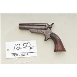 Sharps & Hankins Model 3 four barrel  derringer, .32 cal., 3-1/2” barrels, blue  finish, wood stocks