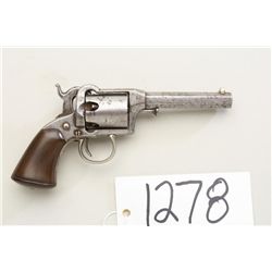 Remington-Beals First Model, Fourth Issue  Pocket percussion revolver, .31 cal., 3”  octagon barrel,