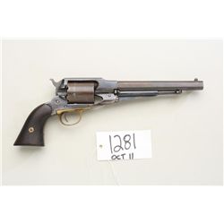 Remington New Model Army Rollin White Patent  Conversion single action revolver,  martially-marked, 