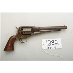Remington New Model Single Action percussion  revolver, .36 cal., 7-3/8” octagon barrel,  brown fini