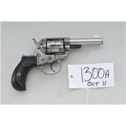 Colt model 1877 Thunderer, .41 caliber  double-action revolver, storekeeper’s model,  with 3-1/2” ba