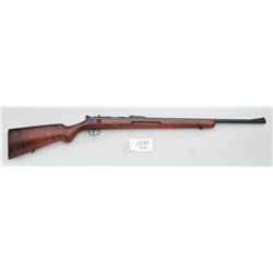 German Erma bolt-action training rifle, 5.4mm  cal., 25-1/2” round barrel, blue finish,  wood stocks