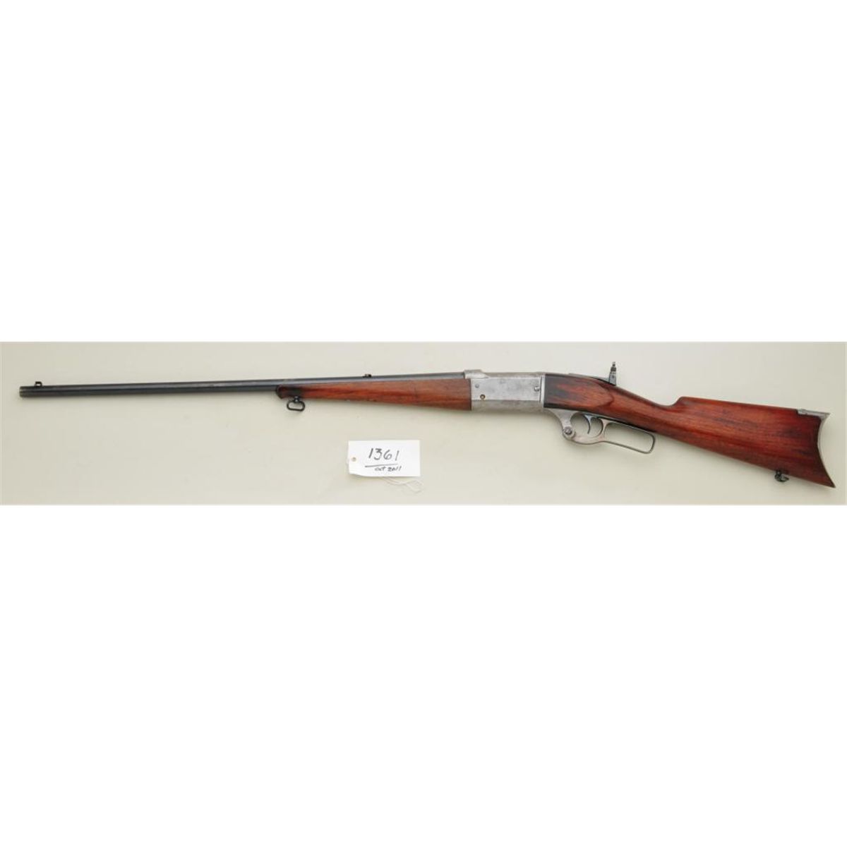 Savage Model 99 lever action rifle, .303 Savage cal., 26” round barrel, blue finish, wood stocks,