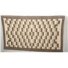 Image 1 : Hand woven Navajo rug, approx. 46-1/2”l by  28”w. Consignor information indicates  Mayassie. Rug is 