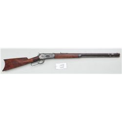 Winchester model 1886 rifle, .45-90 caliber,  26” octagon barrel, full magazine, rifle  butt, serial